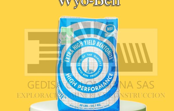 Bentonita , aditivos y polímeros