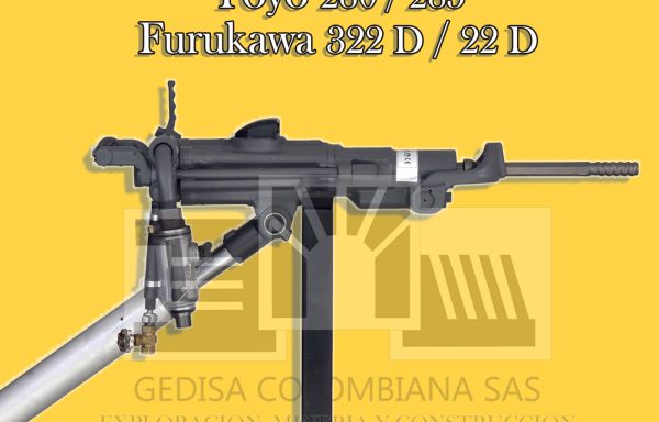 PERFORADORA CON PIE DE AVANCE FURUKAWA 322D